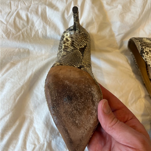 Alexandre Birman Snakeskin Heels - Picture 4 of 6